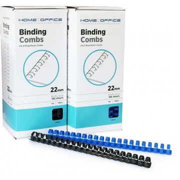 HnO Plastic Binding Ring A4 50'S 22mm