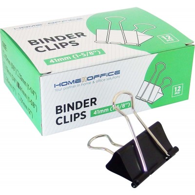 HnO Binder Clip (41mm, 1-5/8") 12'S
