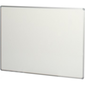 Magnetic Whiteboard w/Marker Tray (90 x 90cm) Aluminium Frame