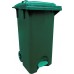 Mobile Waste Bin w/Pedal (56 x 50 x 84cm) 120L - 1