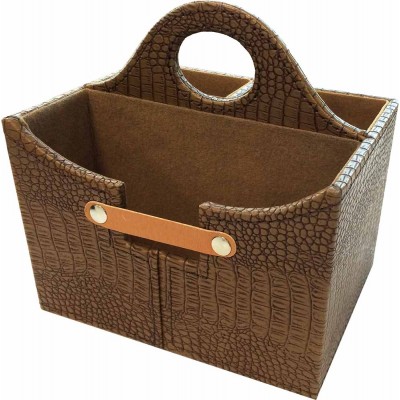 PU Leather Storage Carrier PU Leather Storage Carrier