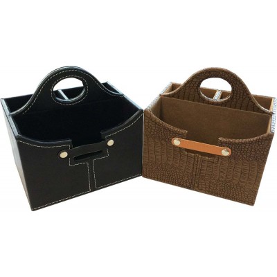 PU Leather Storage Carrier PU Leather Storage Carrier