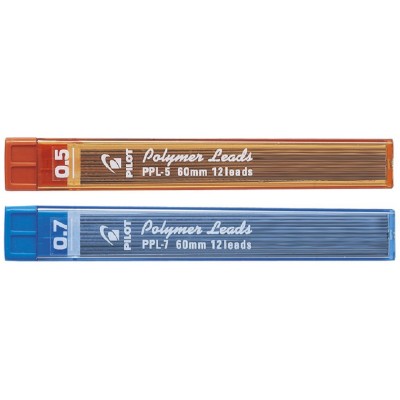 Pilot Polymer Pencil Lead 12'S 2B (0.5mm, 0.7mm)