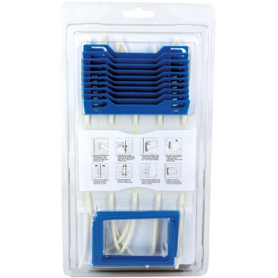 Colour Tubeclip Fastener (10 Tubeclip Fasteners)