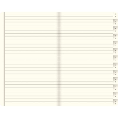 Sigel Conceptum Address Book Index A5