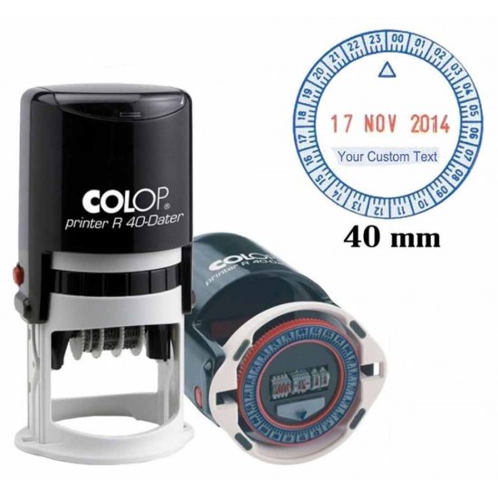 Colop R40D Custom-Made Self-Inking Date Stamp