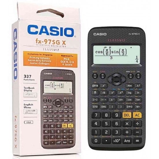 Casio Scientific Calculator fx97SG X 10+2 Digits