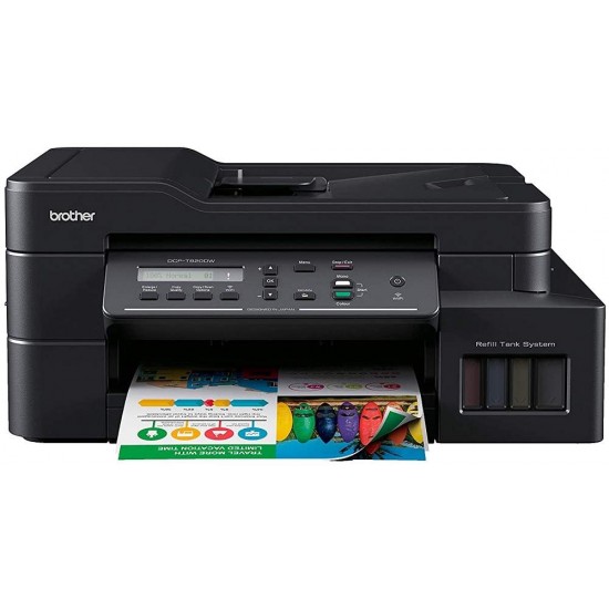 Brother 3in1 Colour MultiFunction Ink Tank Printer DCPT820DW